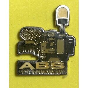 Victor Duncan Inc. ABS -Film Production Company Advertising Lapel Pin